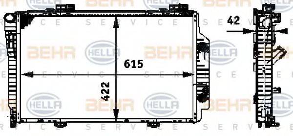 BEHR HELLA SERVICE 8MK 376 717-261