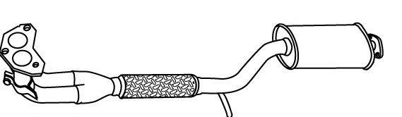 IZAWIT 3212 Передглушувач вихлопних газів