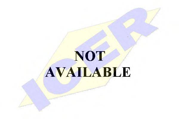 REMSA 186 00 Комплект гальмівних колодок, дискове гальмо