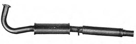 BOSAL 100-371 Передглушувач вихлопних газів