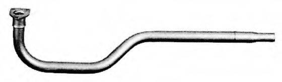 BOSAL 801-143 Труба вихлопного газу