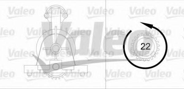 VALEO 726871 Стартер