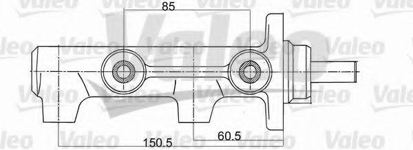 DEX PF405 головний гальмівний циліндр