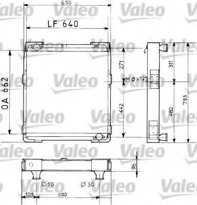 VALEO 32236 Радіатор, охолодження двигуна