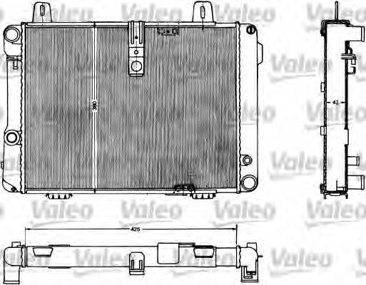 VALEO TA177 Радіатор, охолодження двигуна