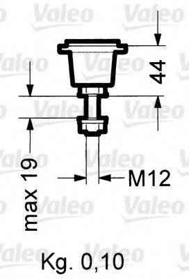 VALEO 40028 Кронштейн, проблисковий маячок