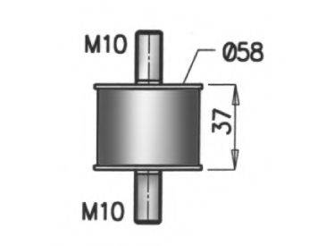 DINEX 70807 Гумові смужки, система випуску