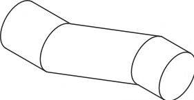 DINEX 70190 Труба вихлопного газу