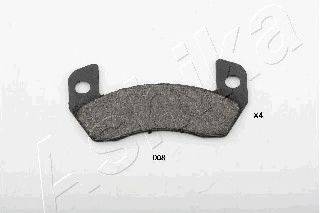 ASHIKA 5100008 Комплект гальмівних колодок, дискове гальмо