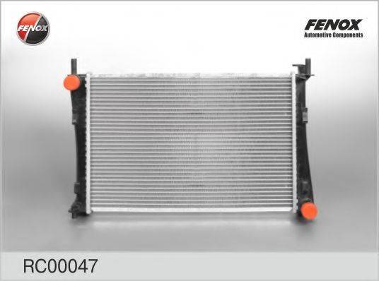 Радіатор, охолодження двигуна FENOX RC00047 Радіатор, охолодження двигуна FENOX RC00047