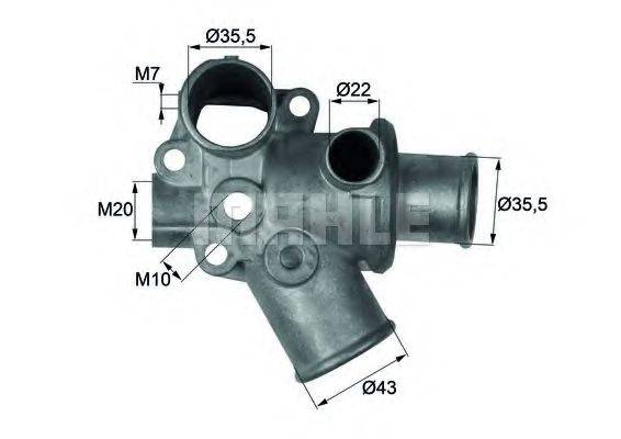 MAHLE ORIGINAL TI 94 80D