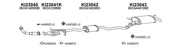 VENEPORTE 230012 Система випуску ОГ