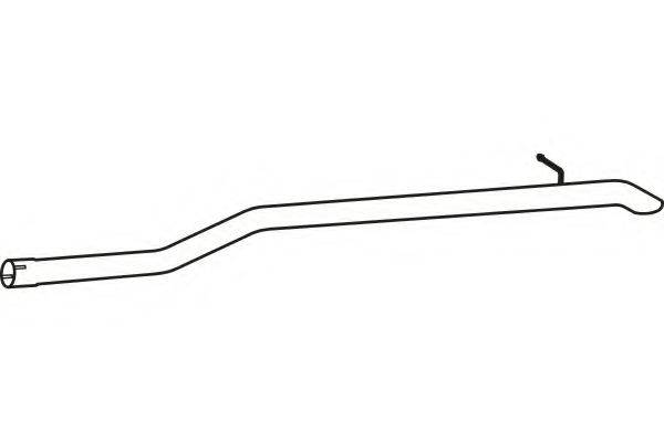 MTS 70104 Труба вихлопного газу