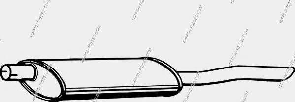 NPS 21104 Система випуску ОГ