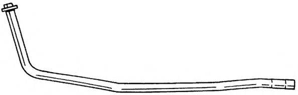 KLARIUS 160056 Труба вихлопного газу