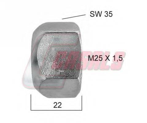 CASALS 21356 Гайка кріплення колеса