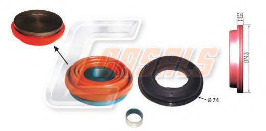 CASALS MD1000 Ремкомплект, гальмівний супорт